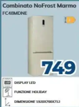 Elettrosintesi Combinato NoFrost Marmo offerta