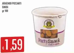 IperSisa Arachidi piccanti Sinisi offerta