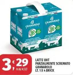Vivo Supermercati Latte UHT parzialmente scremato Granarolo offerta