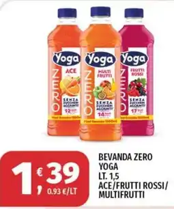 Vivo Supermercati Bevanda zero Yoga offerta