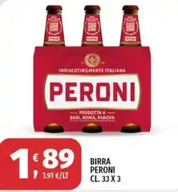 Vivo Supermercati Birra Peroni offerta