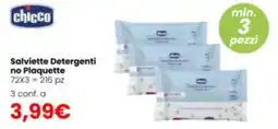 Paniate Salviette Detergenti no Plaquette chicco offerta
