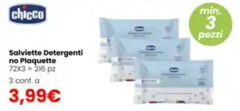 Salviette Detergenti no Plaquette chicco