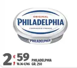 Vivo Supermercati Philadelphia formaggio fresco offerta
