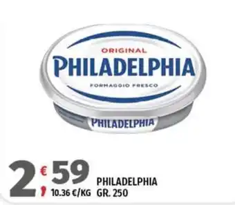 Vivo Supermercati Philadelphia formaggio fresco offerta