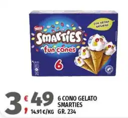Vivo Supermercati Smarties fun coni offerta