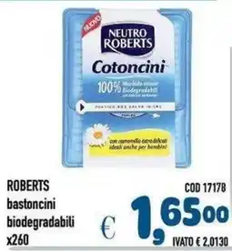 Del Prete Distribuzioni Neutro Roberts Cotoncini offerta