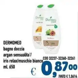 Del Prete Distribuzioni Dermomed bagno doccia argan sensualita' offerta