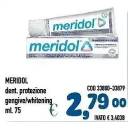 Del Prete Distribuzioni Meridol dent. protezione gengive/whitening offerta