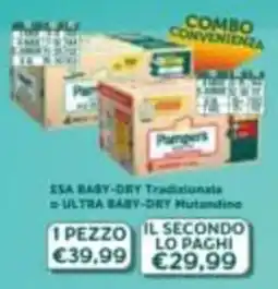 Paniate Esa baby-dry tradizionale o ultra baby-dry mutandino offerta