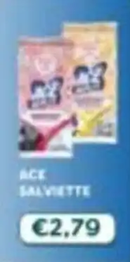 Paniate Ace salviette offerta