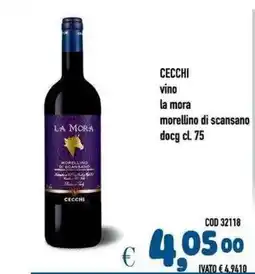 Del Prete Distribuzioni La Mora morellino di scansano offerta