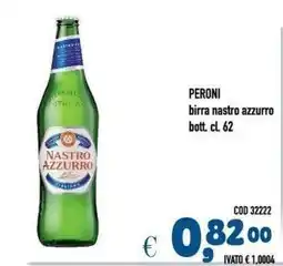 Del Prete Distribuzioni Peroni birra nastro azzurro offerta