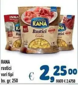 Del Prete Distribuzioni Rana rustici offerta