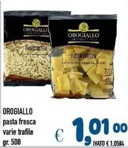 Del Prete Distribuzioni OroGiallo pasta fresca varie trafile offerta