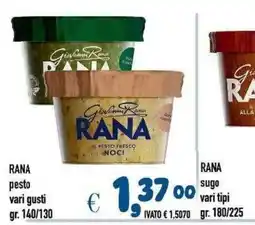 Del Prete Distribuzioni Rana pesto offerta