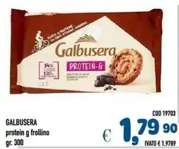 Del Prete Distribuzioni Galbusera protein g frollino offerta
