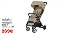 Paniate Inglesina Passeggino Quid 3 offerta