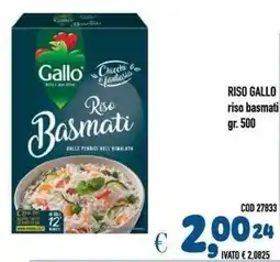 Del Prete Distribuzioni Riso Gallo riso basmati offerta