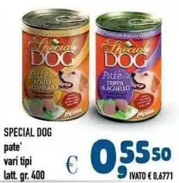 Del Prete Distribuzioni Special Dog pate' offerta