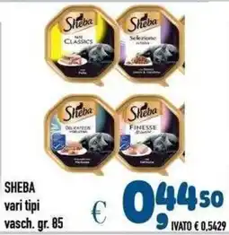 Del Prete Distribuzioni Sheba vari tipi offerta