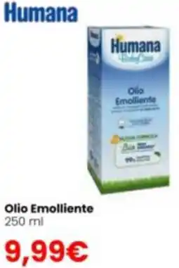 Paniate Humana Olio Emolliente offerta
