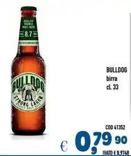 Del Prete Distribuzioni Bulldog strong lager offerta