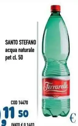 Del Prete Distribuzioni acqua naturale Ferrarelle offerta
