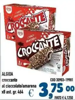 Del Prete Distribuzioni Algida croccante al cioccolato/amarena offerta