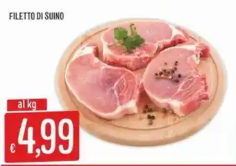 IperSisa Filetto di suino offerta