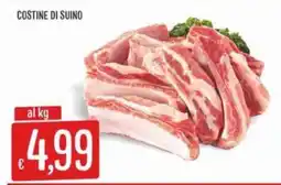 IperSisa Costine di suino offerta