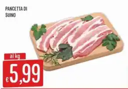 IperSisa Pancetta di suino offerta