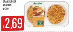 IperSisa Gran burger Amadori offerta