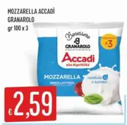 IperSisa Mozzarella Accadi Granarolo offerta