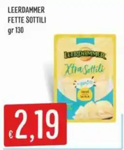 IperSisa Leerdammer fette sottili offerta