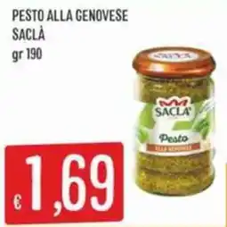 IperSisa Pesto alla genovese Sacla offerta