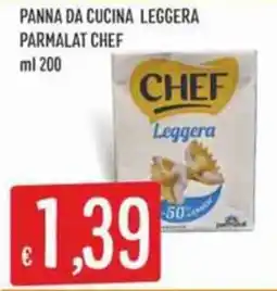 IperSisa Panna da cucina leggera Parmalat Chef offerta