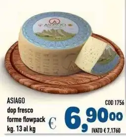 Del Prete Distribuzioni Asiago dop fresco offerta