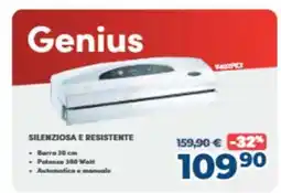 Elettrosintesi Genius offerta