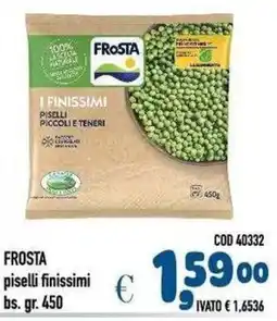 Del Prete Distribuzioni Frosta piselli finissimi offerta