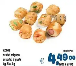 Del Prete Distribuzioni Rispo rustici mignon offerta
