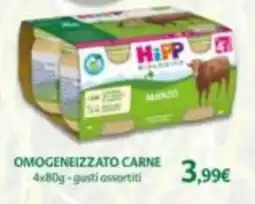 Paniate HiPP OMOGENEIZZATO CARNE offerta