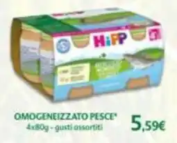 Paniate HiPP Omogeneizzato Pesce offerta
