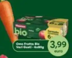 Paniate Omo Frutta Bio offerta