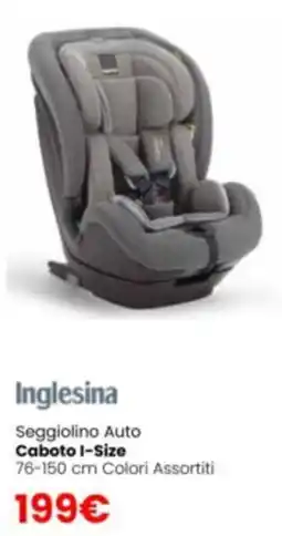 Paniate Inglesina Seggiolino Auto Caboto I-Size offerta