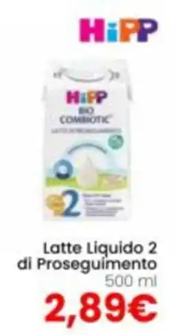 Paniate HiPP Latte Liquido 2 offerta