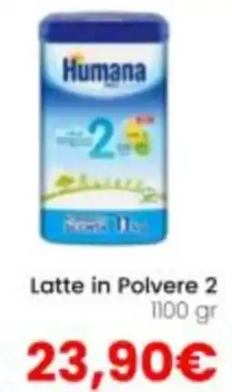 Paniate Humana Latte in Polvere 2 offerta