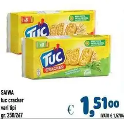 Del Prete Distribuzioni Tuc cracker offerta