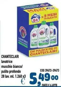 Del Prete Distribuzioni Chanteclair lavatrice offerta