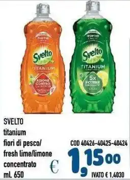 Del Prete Distribuzioni Svelto titanium offerta